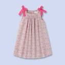Robe verte fleurs Liberty Jisaura Fille Natalys : Textile Fille pour