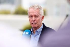 Craig Tiley issues blunt response after questioned on future