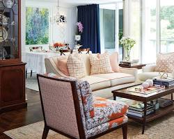 Layering patterns in interior design
