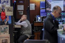 Wall St slips as inflation worries push yields higher