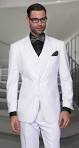 Mens white suit