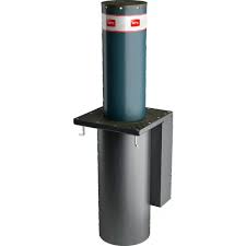 BFT Automated Retractable Security Bollard with Lights,10-3/4 ...
