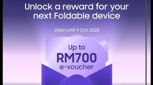 Samsung RM700 e-voucher for the next foldable now available for Samsung Members!