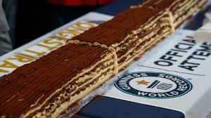 Watch as chefs attempt to make world’s longest tiramisu in London