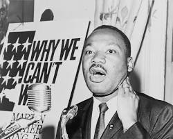 Image of Martin Luther King Jr. during the Birmingham campaign
