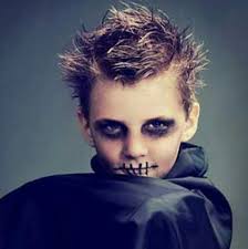 Resultado de imagen de maquillaje de halloween para niños