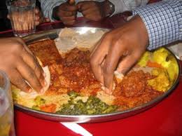 Image result for how is injera eaten
