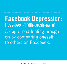 Image result for facebook depression