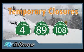 Regional Mountain Passes Closing Due To Anticipated Weather