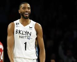 Image of Mikal Bridges Brooklyn Nets Basketball Player