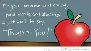 teacher Thank You Quotes and Sayings | thank-you-quotes-for ... via Relatably.com