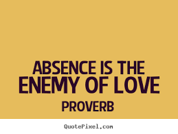 Image result for absence quotes