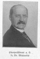 Georg Michaelis (1857-1936) was President of the German Christian Student Movement and Chairman of the administrative council of the German National YMCA; ... - C02.p08.GeorgMichaelis