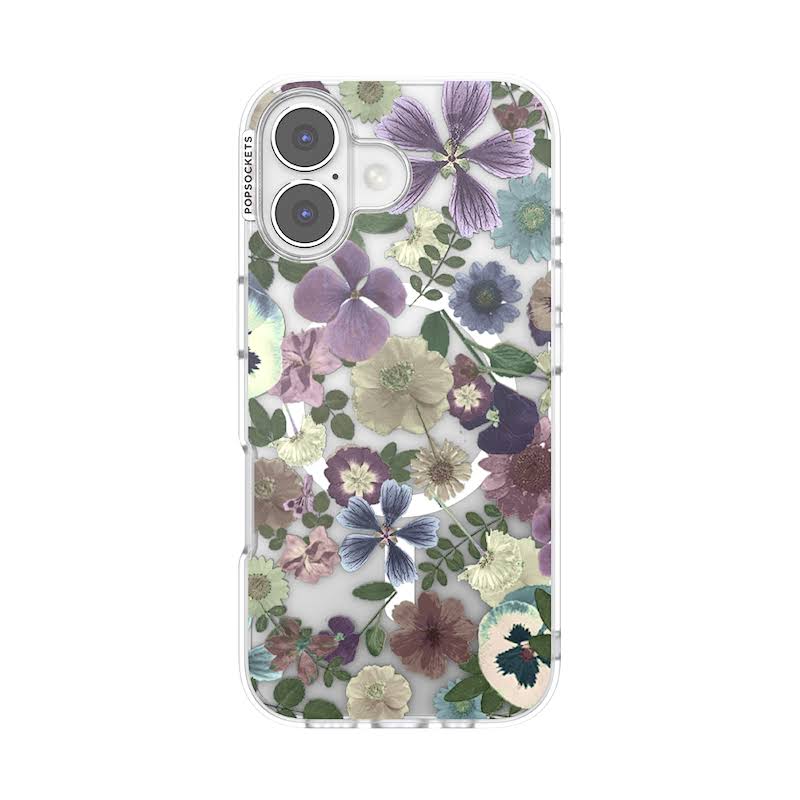PopSockets Pressed Flowers iPhone 17 MagSafe Case