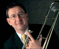 Ian Bousfield performed the Albrechtsberger Trombone Concerto in B-flat major Sunday afternoon with the New World Symphony. - bousfield