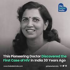 "சுனிதி சாலமன்" (Dr. Suniti Solomon) இந்தியாவின் தலைசிறந்த எச்.ஐ.வி (HIV - Human Immunodefiency Virus) எய்ட்ஸ் ஆராய்ச்சியாளர் மற்றும் ஆர்வலர்