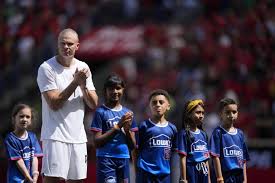 Erling Haaland listo para su debut en la Copa del Mundo