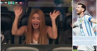 Shakira, rendida a los pies de Lionel Messi: "Tu entrega y dedicación son un ejemplo"