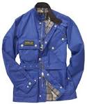 Barbour jacket blue