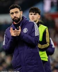 Ruben Amorim provides injury update on Bruno Fernandes after he was forced off in Aston Villa defeat