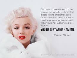 marilyn monroe quotes | Of course, it does depend on the people, via Relatably.com