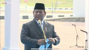 Canda Prabowo saat Sambutan di Unhan: Harusnya Sapa Kapolri Dulu Baru Panglima