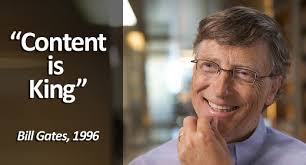 Other than working on the full-suspension bike, though, the big thing in the back of my mind is content. When Bill Gates declared content king back in 1996, ... - content-is-king-bill-gates