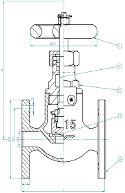JIS F7301 Bronze 5K Globe Valve-Marine Valve and Fitting ...