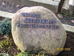 Grab von Georg Breitkopf (17.02.1891-05.10.1975), Friedhof Brockzetel