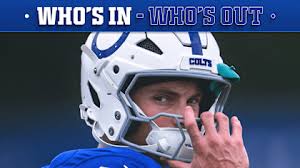 Colts do not rule out any players for Week 1 game against Baltimore Ravens