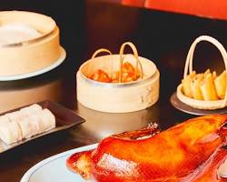 Peking duck dish at Lucky 88 restaurant