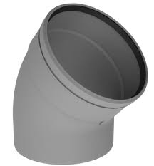 Twinline Elbow PP 200 45° - Burgerhout