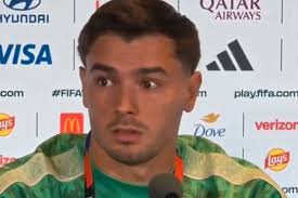 World Cup press conference halted as reporters brawl in front of bewildered player