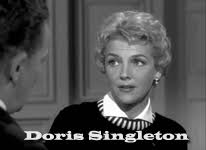 Doris Singleton as Rita Doris Singleton as Rita Robert Clarke as Jack Harper - 11-Crooked-Candle-Doris-Singleton