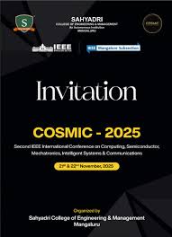 IEEE COSMIC-2025 and BioRob 2026: Key Conferences in Computing and Robotics