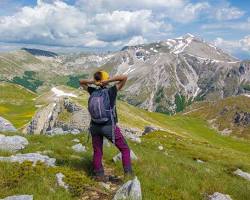 Sentiero del Brigante trekking in Montagne della Duchessa, Italy