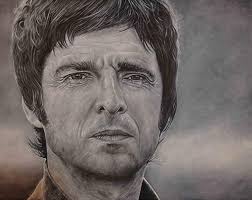 Noel Gallagher Painting by David Dunne - Noel Gallagher Fine Art Prints and Posters for Sale - noel-gallagher-david-dunne