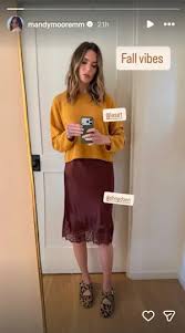 Mandy Moore Inspires Holiday Fashion: Sequins to Cozy Chic Styles