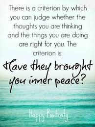 Inner Peace Quotes on Pinterest | Taoism Quotes, World Peace ... via Relatably.com