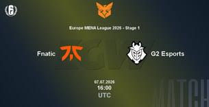 Fnatic vs G2 Esports Prediction & Betting Tip | Rainbow Six