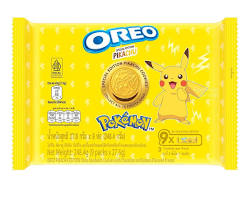 Gambar Oreo Pokemon Pikachu cookie