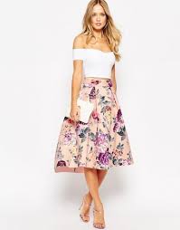 Resultado de imagen de faldas midi asos