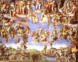 Sistine Chapel The Last Judgement的圖片