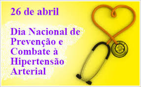 Resultado de imagem para Dia Nacional da Prevençao e Combate a Hipertensão