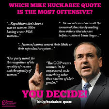 Dear Mr. Huckabee: Access to birth control is not a government ... via Relatably.com