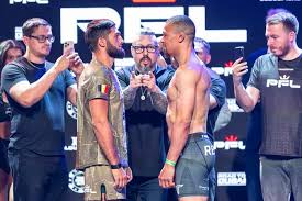 Photos: PFL Brussels ceremonial weigh-ins and fighter faceoffs