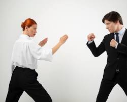 Image of People fighting