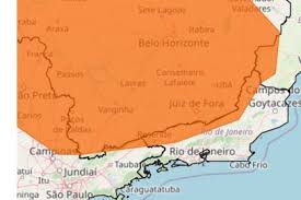 Zona da Mata e Campo das Vertentes estão sob dois alertas do Inmet