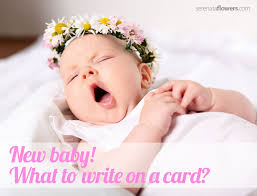 New Baby Messages - what to write on a card? via Relatably.com