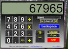 Calculator big screen download